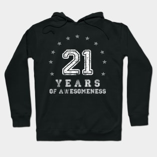 Vintage 21 years of awesomeness Hoodie